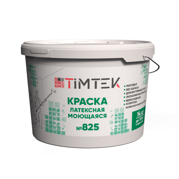 картинка Tim Tek 825 Краска латексная моющая14 кг  от магазина Одежда+