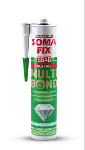 картинка Клей SOMA FIX (гибридный MULTI BOND прозрачный 290мл.)S546 от магазина Одежда+