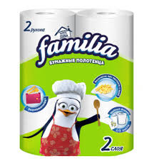 картинка Бумажное Полотенце Familia 2ст. Классик от магазина Одежда+