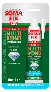 картинка Клей SOMA FIX (гибридный MULTI BOND прозрачный 50мл.) от магазина Одежда+